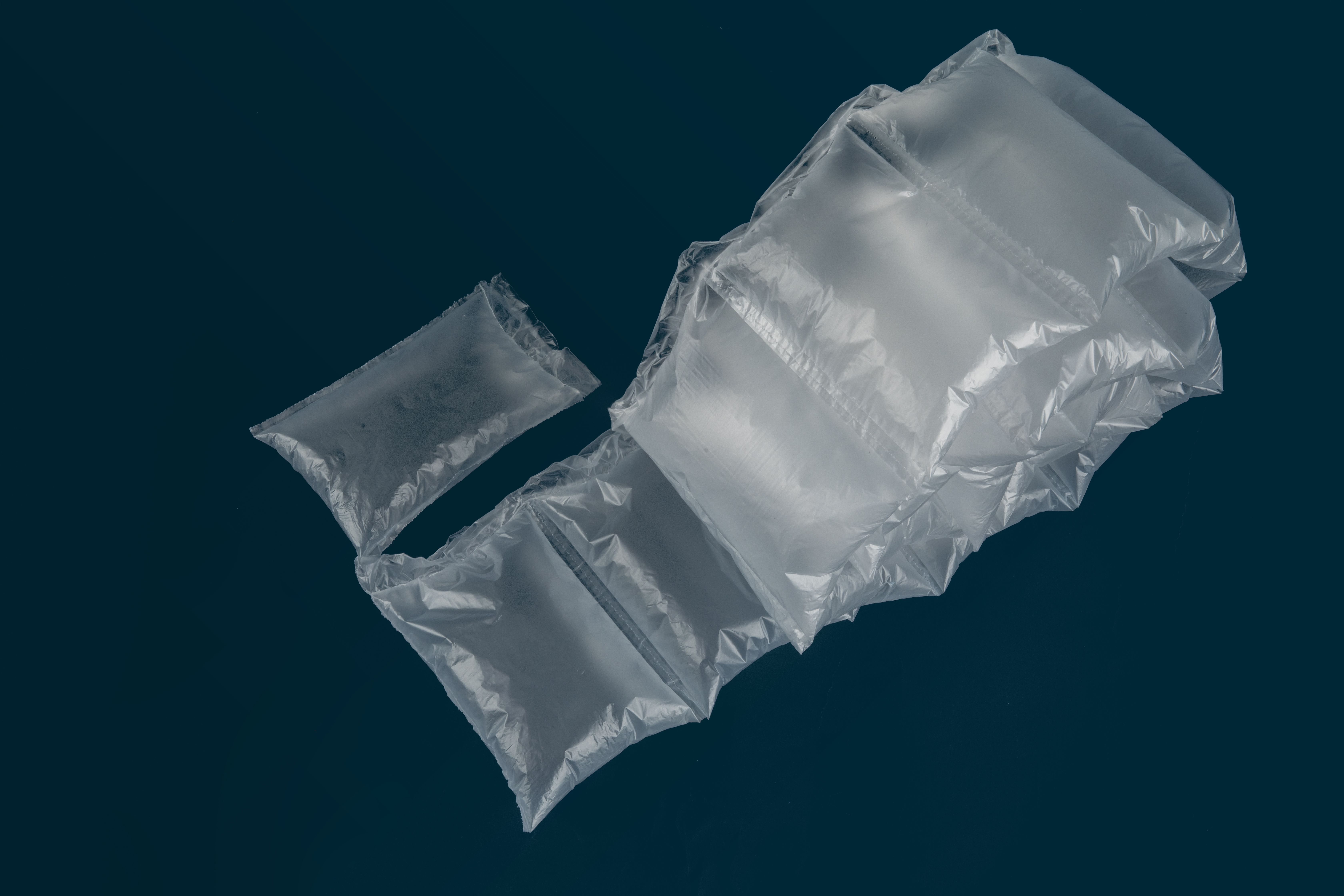 Clear Portable Air Pillow Bag For Red Wine